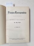 Pieper, August: - Präsides-Korrespondenz : Neue Folge der Kölner Korrespondenz : (20. Jahrgang 1907 in einem Band) :