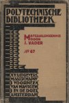 Vader, J. - Materialenkennis