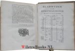 Curtenius, Petrus - Moses Laatste Zegen, Dood en Begraavenis met eenige daar toe betreklyke Stoffen Verklaard en Betoogd in XXV Verhandelingen over Deuteron. XXXIII en XXXIV. Gen. XLIX: 5-7, Exod. XXXIII: 18-23, Exod. XXXIV: 29-35, 2 Cor. III: 18, en Jud. vers 9.