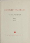 Kerdijk, F. - Benjamin Franklin. Drukker, postmeester, uitvinder en gezant. 1706 - 1790