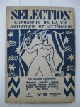 Marlier, Georges e.a. - Sélection chronique de la Vie Artistique et Littéraire.