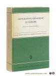 Kiefer, F / Ruwet, N. (eds.) - Generative Grammar in Europe.