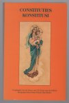 n.n - Constituties Congregatie van de fraters van Onze Lieve Vrouw van het Heilig Hart = Konstitusi Kongregasi frater-frater Bunda Hati Kudus.
