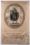 ANONYMOUS, - Gangulphus eques patronus Harlemensium