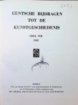  - Gentsche bijdragen tot de kunstgeschiedenis Deel VIII 1942