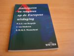 Bergeijk, P.A.G. & Sinderen, J van & Westerhout, E.W.M.T - Anticiperen en reageren op de Europese uitdaging