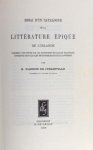 Arbois, de Jubainville, H. d'. - Essai d'un catalogue de la littérature épique de l'Irlande. Précédé d'une étude sur les manuscrits en langue irlandaise conservés dans les Isles Britanniques et sur le continent.
