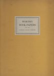 GEIST, Ellsworth - Worthy book papers