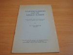 Rossum, J van - Gehoorzaamheid aan de heilige schrift ( Lezing)