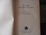 Thurneysen Eduard - Die Lehre von der Seelsorge
