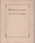 Essen, Hein von - Dierenliedjes