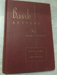 William H. Butterfield - bank letters, How timide them in public relations