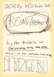KOSINSKI, Jerzy - Design for the cover of Being There (published in Dutch as: Aanwezig).