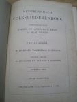 Lange, Daniël de/Riemsdijk, Jhr.Mr.J.C.M.van/Kalff, Dr.G. - Nederlandsch Volksliederenboek