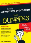 Jan Zimmerman 98860 - De kleine je website promoten voor dummies