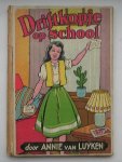 LUYKEN, ANNIE VAN, - Driftkopje op school.