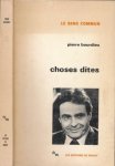 Bourdieu, Pierre - Choses dites