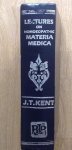 Kent,  James Tyler - Lecturesnon homeopathic materia medica. Together with Kent's "new remedies" incorporated and arranged in one alphabetical order