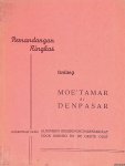 Various - Pemandangan Ringkas tentang moe'tamar di Denpasar