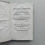 Zimmermann, Johann Georg - De eenzaamheid beschouwd met opzigt tot den geest en het hart