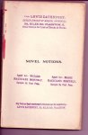 Robertson-Keene - Novel Notions. Original Tricks and Sleights