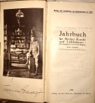 Bogeng, G.A.E. (et al) - Jahrbuch Für Bücherkunde Und Liehaberei. Umriss Einer Fachkunde Fur Büchersammler.