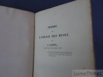M. Cauchy, A.-A.-M. Boisse, J. Gonot, Gustav Bischof, Th. Lemielle et M. Motte. - Des moyens de soustraire l'exploitation des mines de houille aux chanches d'explosions. Recueil de mémoires et de rapports publié par l'Académie Royale des Sciences et Belles-Lettres de Bruxelles. ?