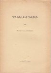 DOORNE, KEES VAN - Waan en weten