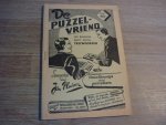 Pluizer, Jan - De Puzzelvriend. Deel 3. een bijzonder groot aantal trefwoorden.