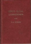 Detmar, Ds. D.A. - Eerste zestal leerredenen