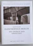 Thorsten Dame - Elektropolis Berlin: Die Energie der Großstadt. Bauprogramme und Aushandlungsprozesse zur öffentlichen Elektrizitätsversorgung in Berlin  (beiheft 34)