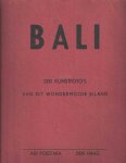Moojen, P.A.J. - Bali. 200 Kunstfoto's van dit wondermooie eiland