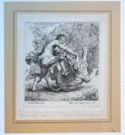 Wijngaerde, Frans van den (1614-1679) after Rubens, Peter Paul (1577-1640) - Samson fights the lion (Samson vecht met de leeuw, leeuwengevecht).