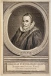 Jacob Houbraken (1698-1780), after Hendrik Pothoven (1725-1807) - Antique print, engraving I Portrait of Cornelis Pietersz. Hooft, published 1760, 1 p.