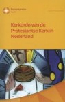  - Kerkorde van de Protestantse Kerk in Nederland