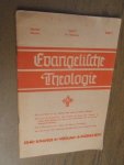 Wolf, Ernst - Evangelische Theologie. 1957. 17 Jahrgang Heft 1