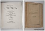 TIELE, P.A., - Bibliotheek van Nederlandsche pamfletten. Eerste afdeeling. Verzameling van Frederik Muller te Amsterdam. Naar tijdsorde gerangschikt en beschreven. Tweede deel 1649-1672 Mei. (Nrs. 3370-5878).