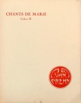 Van Prehn, A.G.: - Chants de Marsi. Cahier II