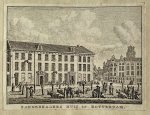 J. Bulthuis, K.F. Bendorp - Antieke prent Zuid-Holland: Zakkedragers Huis (zakkendragershuis) te Rotterdam.