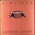 Mulder, G. - Gaasterlanders