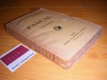 Pascal, Blaise - Pensees (Edition de 1670)