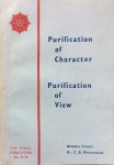 Vimalo, Bhikkhu and Dharmasena, dr. C.B. - Purification of character & Purification of view