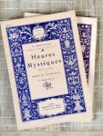 Boëlmann, Léon: - Heures mystiques. Recueil de pièces pour orgue ou harmonium (1re volume - 2e volume) (Collection des Organistes)