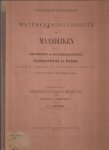Reuvens, L.A. - Register van Dijkshoogten langs de Maas in Gelderland en Noordbrabant, houdende tevens opgaaf van Vaste Hoogtemerken en Steenen Peilschalen. Zamengesteld op last van de provinciale staten van genoemde gewesten naar opnemingen geschied in 1872 en 187