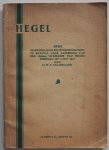 Staargaard W F - Hegel Rede gehouden in de rechtshoogeschool te Batavia naar aanleiding van den 100sten wederkeer van Hegels sterfdag 14 nov 1831