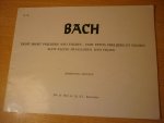Bach; J. S. - Eight short Preludes and Fugues (Authentic Edition)