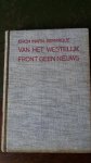 Remarque , Erich Maria - van het westelijk front geen nieuws