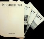 Gut, Taja [ed.] - Individualität. Europäische Vierteljahresschrift. 9. Jahrgang, 1990. Heft 25-28