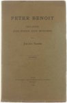 Julius Sabbe - Peter Benoit zijn leven, zijne werken, zijne beteekenis