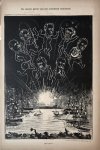 Braakensiek, Johan (1858-1940) - [Original lithograph/lithografie by Johan Braakensiek] De laatste glorie van het scheidend ministerie, 5 Juli 1891, 1 pp.